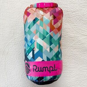 Rumpl The Original Puffy Camping Travel Blanket One-Person Size, Geo Cool